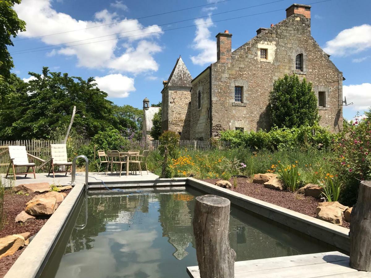 Bed and Breakfast Manoir De Jouralem Blaison Exterior foto